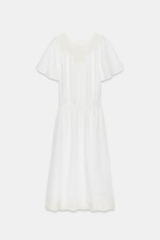 Robe 100 % lin au crochet ZW Collection