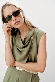 Combinaison longue avec ceinture