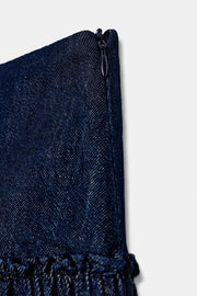 Jupe-culotte évasé