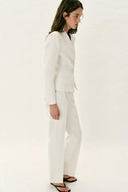 Pantalon droit taille basse