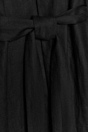 Manteau 100 % lin avec ceinture ZW Collection