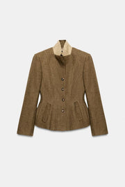 Blazer en mélange de lin ZW Collection