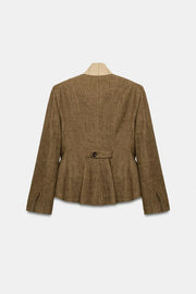 Blazer en mélange de lin ZW Collection