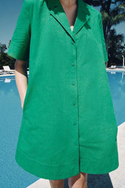 Robe chemise à manches courtes ZW Collection