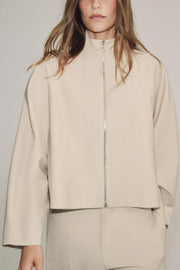 Veste bomber à fermeture zippée ZW Collection