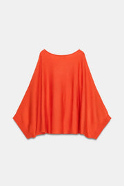 Pull en maille à manches chauve-souris