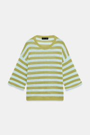 Pull en maille à rayures