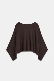 Pull cape court en maille