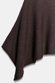 Pull cape court en maille