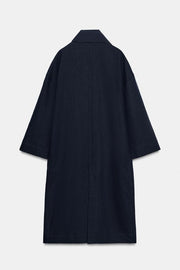 Manteau oversize en lin ZW Collection