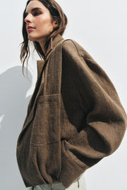 Bomber lin poche ZW Collection