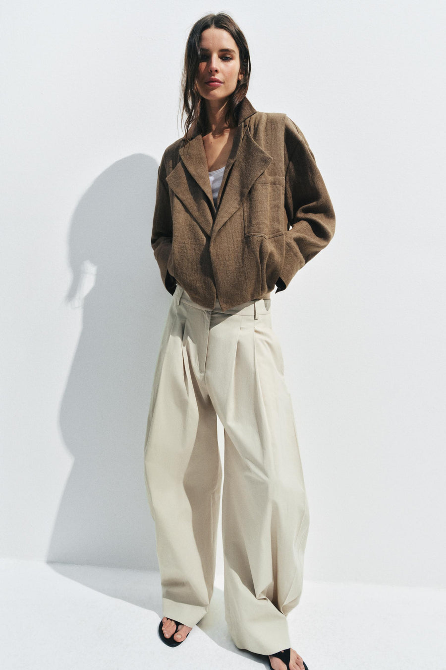 Bomber lin poche ZW Collection