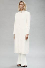 Manteau redingote en lin ZW Collection
