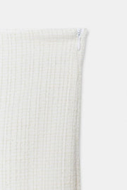 Pantalon légèrement évasé à volants