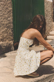 Robe mini à motif fruits