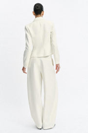Pantalon à volume et pinces
