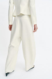 Pantalon à volume et pinces