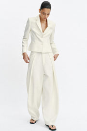 Pantalon à volume et pinces