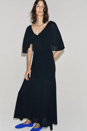 Robe longue en maille