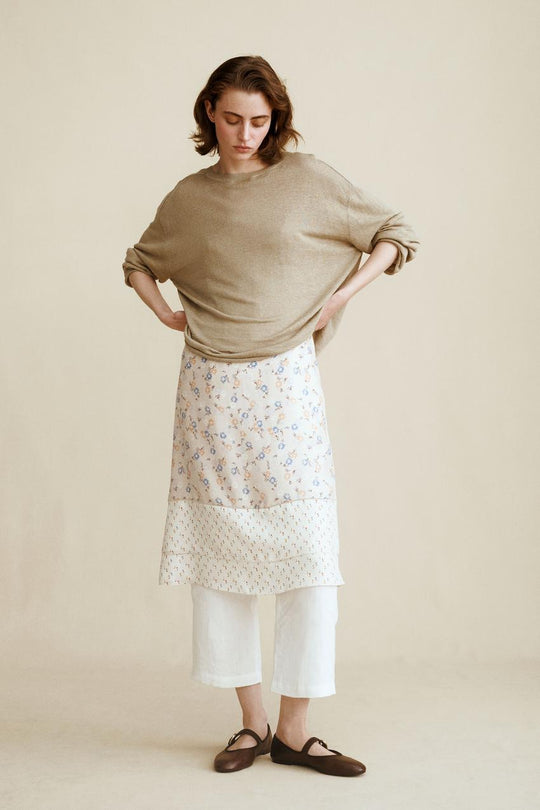 Pull en maille 100 % lin Caramel London x