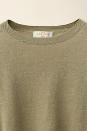 Pull en maille 100 % lin Caramel London x