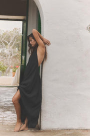 Robe dos-nu fluide