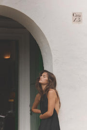 Robe dos-nu fluide