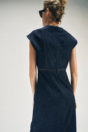 Robe midi entre-deux