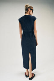 Robe midi entre-deux