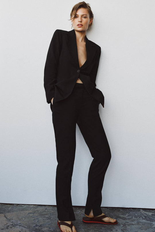 Pantalon slim en laine ZW Collection Édition limitée