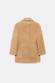 Veste 100 % cuir suédé
