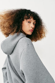 Sweat-shirt bomber à capuche