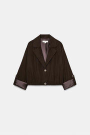 Veste courte à bas élastiqué