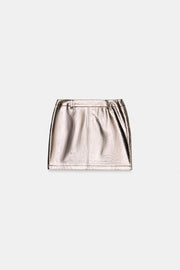 Jupe mini effet cuir