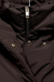 Anorak matelassé à capuche déperlant coupe-vent