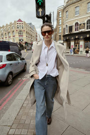 Manteau doux à capuche