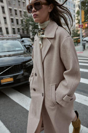 Manteau oversize doux