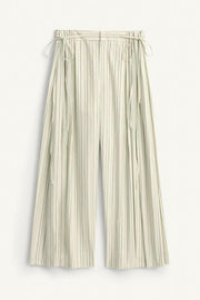 Pantalon style pyjama à rayures Édition limitée