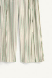 Pantalon style pyjama à rayures Édition limitée