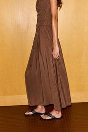 Robe midi à volume