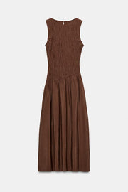 Robe midi à volume