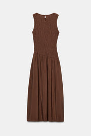 Robe midi à volume