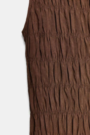 Robe midi à volume