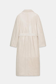 Manteau en cuir matelassé ZW Collection Édition limitée