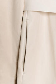 Manteau en cuir matelassé ZW Collection Édition limitée