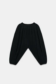 Top effet cape en maille fine