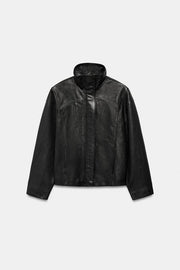 Blouson oversize 100 % cuir