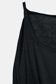 Pull contrasté en maille