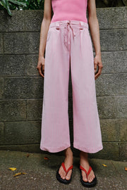 Pantalon-culotte à rayures