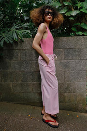 Pantalon-culotte à rayures